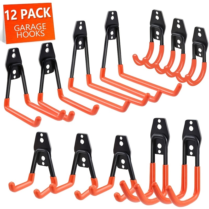 Buy MAPPERZ Large Utility Hooks, Wall Hooks with Adhesive Strips