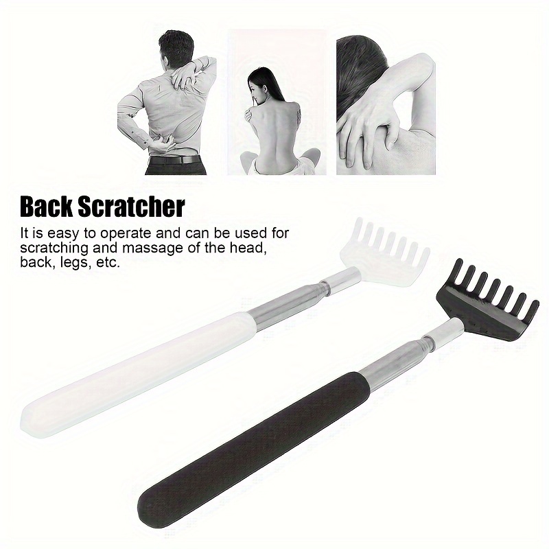 Telescopic Stainless Steel Back Scratcher Massager