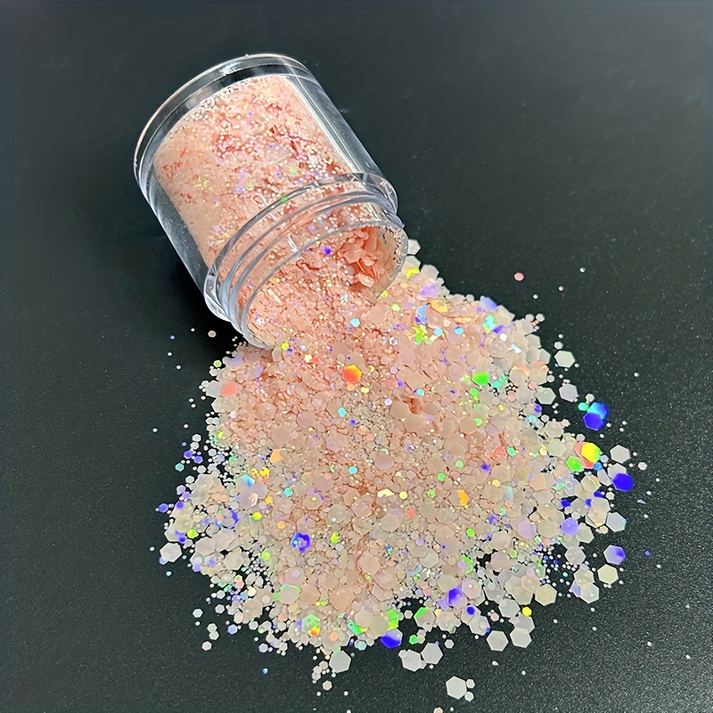 Chunky Glitter Craft Glitter Powder Mixed Chunky Fine Flakes - Temu