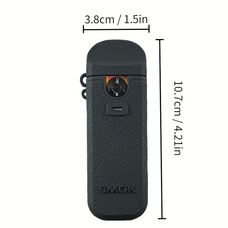 1pc New Silicone Cover Suitable Smok Nord 4 Body Anti Slip Anti Drop  Silicone Cover Smoking Accessaries, Save Money Temu