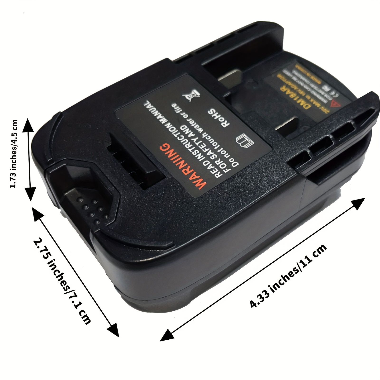 Adaptateur de Batterie pour RIDGID-AEG 18V Conversion de Batterie