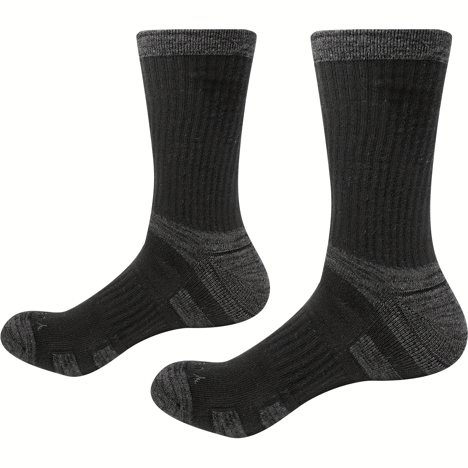 Calcetines de senderismo para hombre, 5 pares de calcetines  multideportivos, trekking, escalada, campamento, trabajo, calcetines