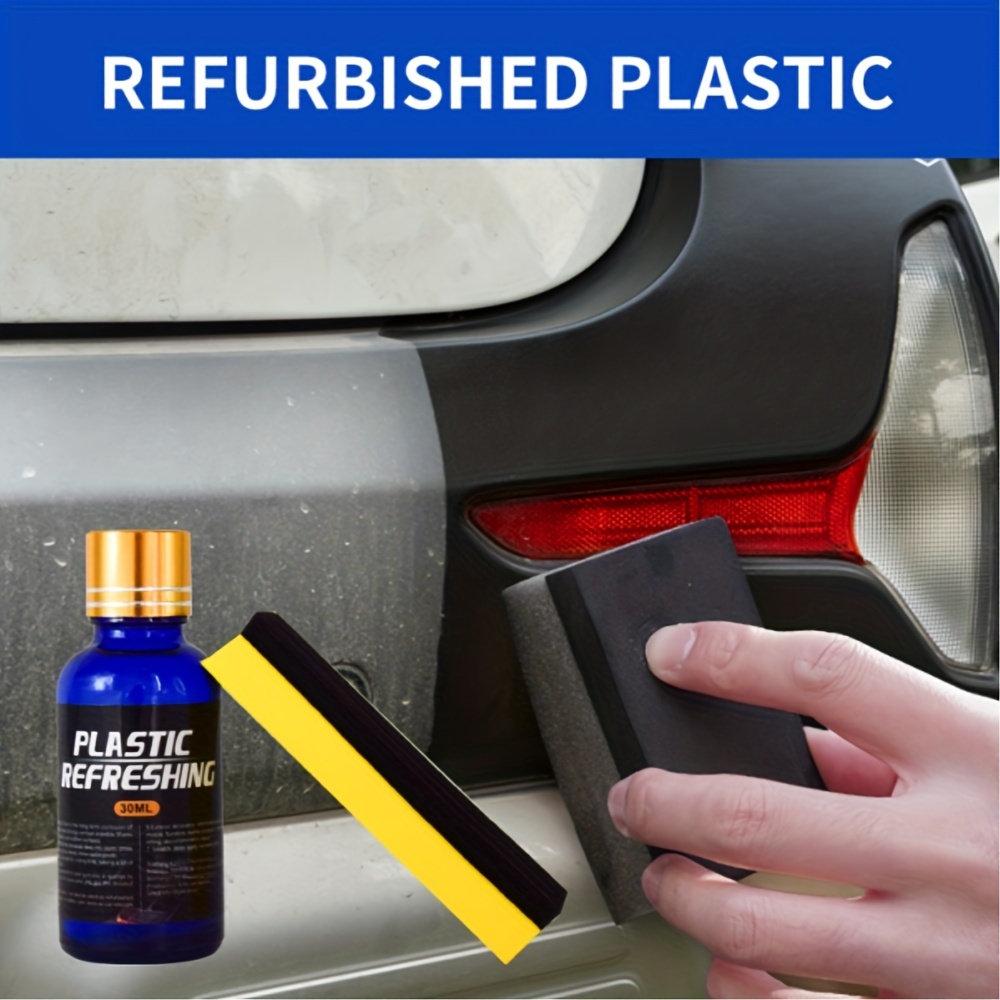 Plastics Refreshing Coating Agent Car Refurbishment Cleaning Agent Plastics  Parts Refurbish Agent For Car Exterior Cleaning - Temu