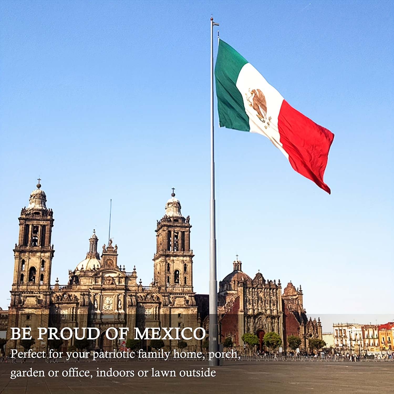 Mexico Flag Hanging Printed Red White Green Mexican - Temu