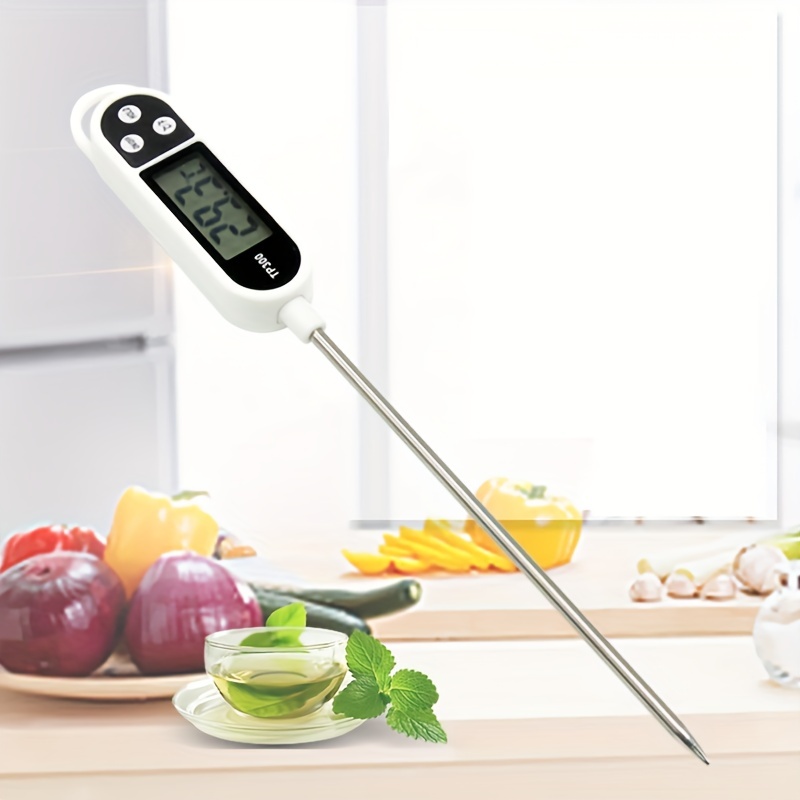 1pc Kitchen Oil Thermometer, Probe Digital Food Temperature