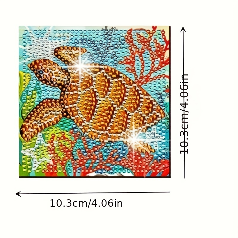 Underwater World Diy Diamond Painting Placemats Diamond - Temu