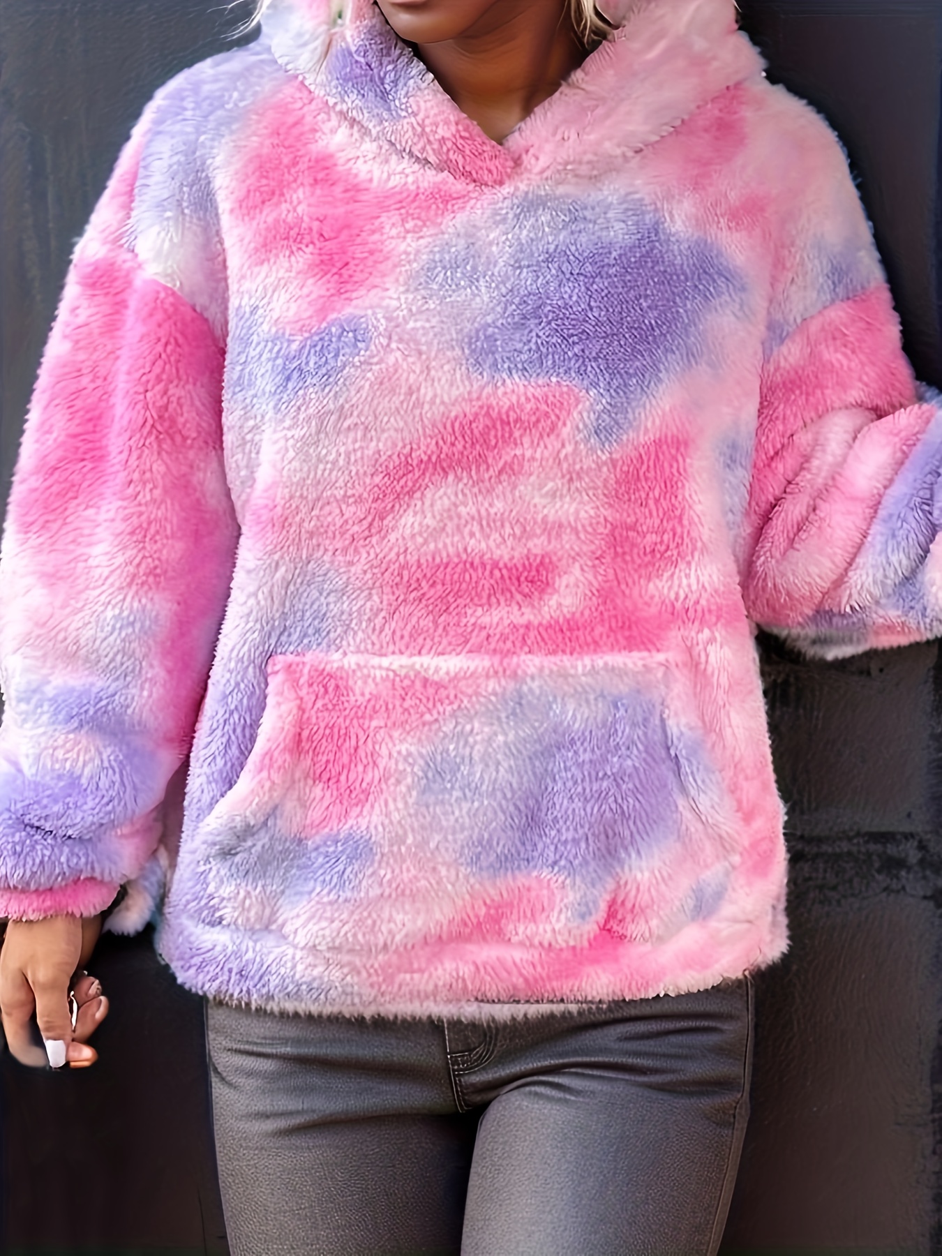 Teddy multicolor clearance hoodie