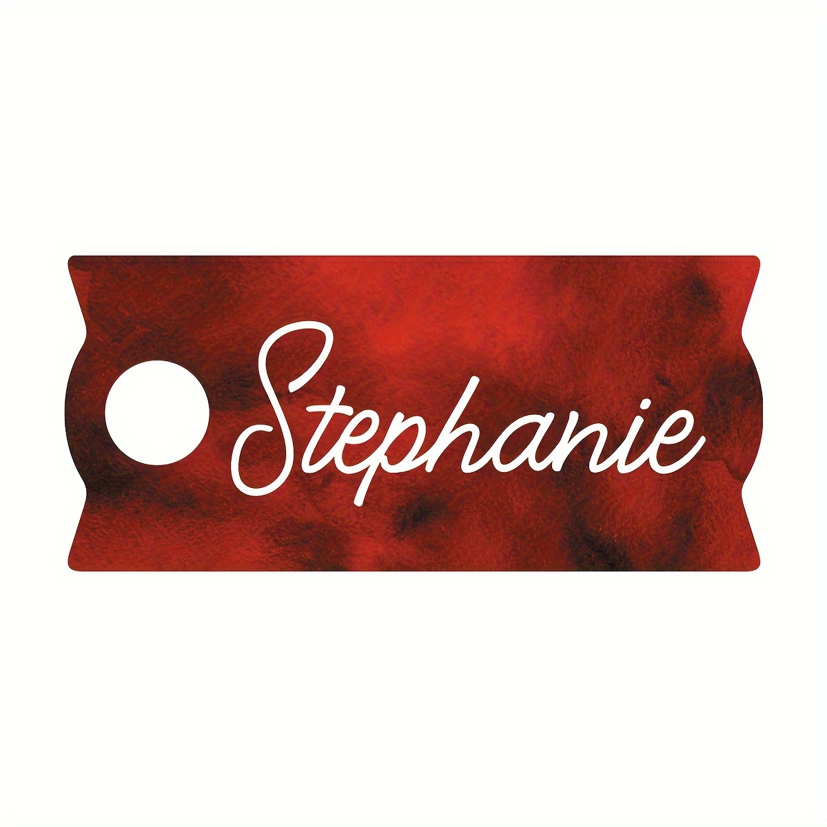 Stanley H2.0 Personalized Name Plate Topper – BrownCowCreatives