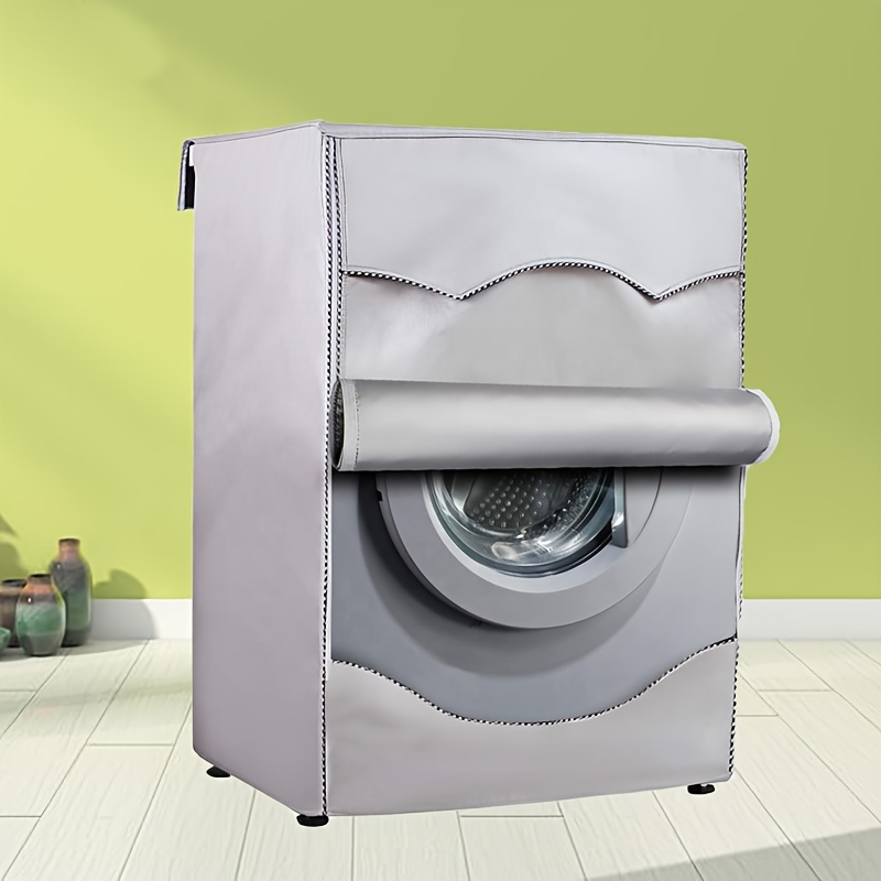 Washing Machine Cover Waterproof 210d Oxford Cloth Dryer - Temu