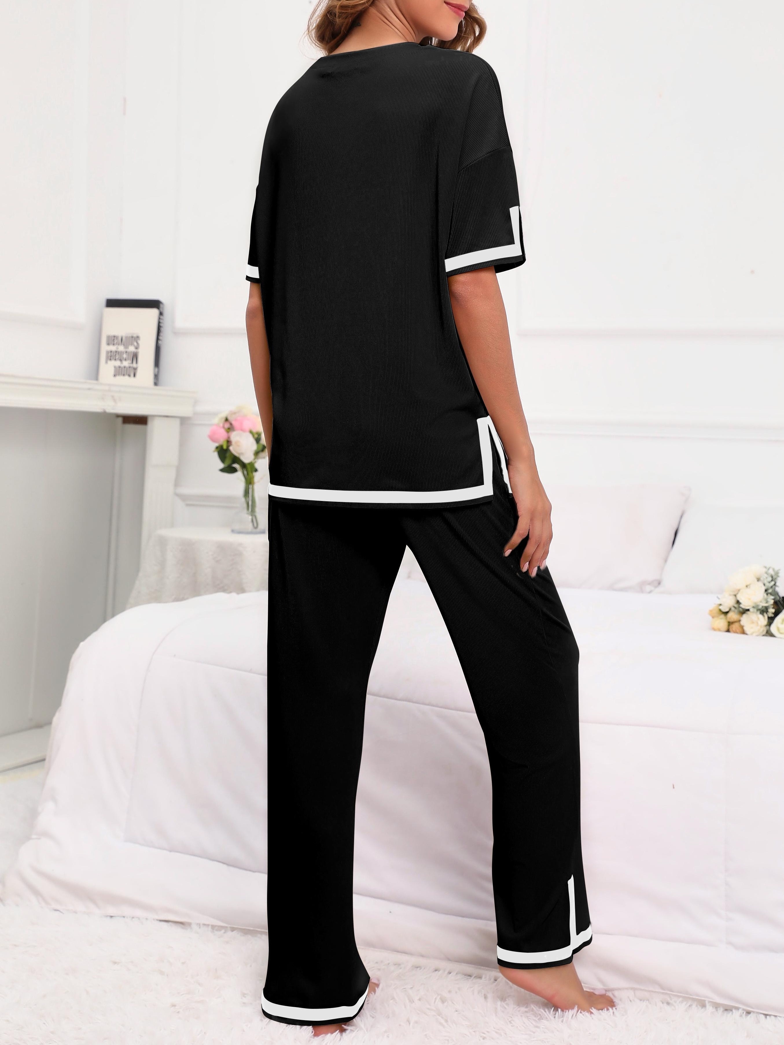 Capri Pant Set Short Sleeve - 9003BN-SRP1-W403