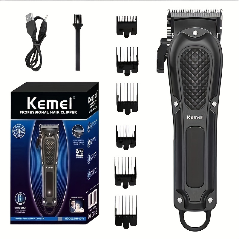 Kemei Tondeuse Cheveux Et Barbe Rechargeable