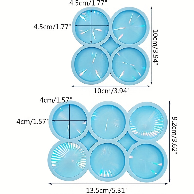 Moldes Resina Posavasos Silicona Moldes Soporte Forma - Temu Spain