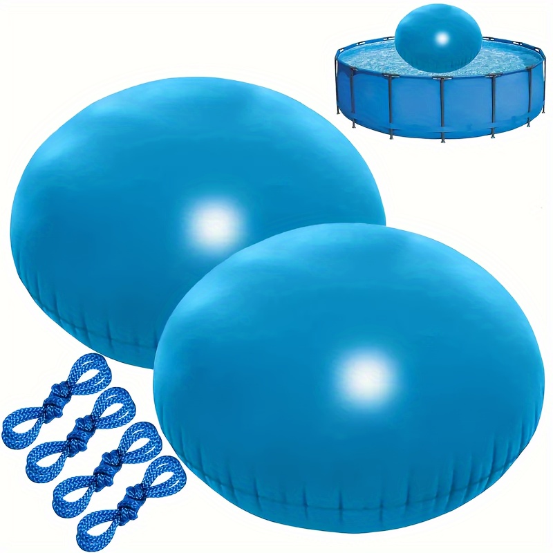 Image of 2-pack Winter Block For Above Ground Pool Winter Air Pillow Strong Cold Resistant Swimming Pool Closing Kits For Above Ground Pools Inflatable Swimming Pools