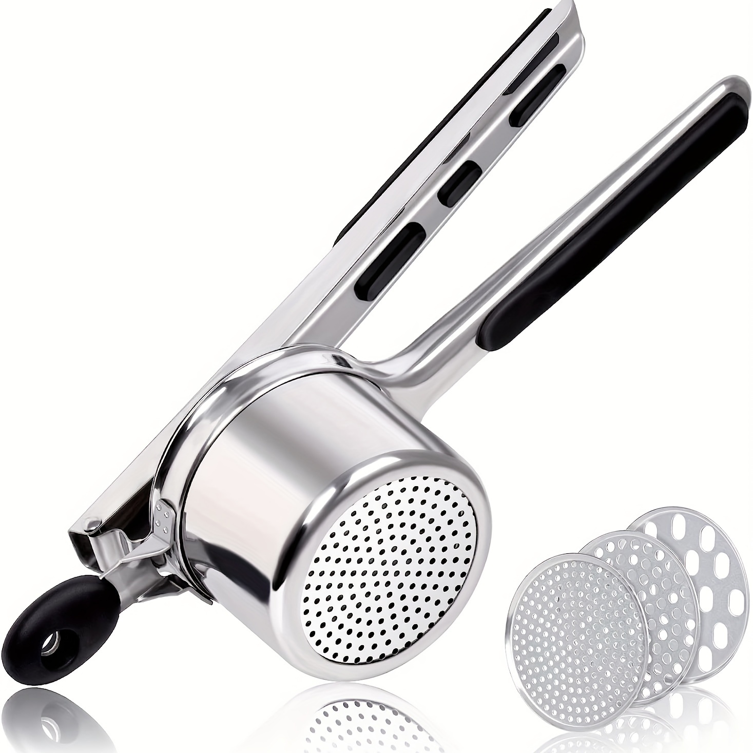 Choice 22 Heavy-Duty Stainless Steel Potato Ricer