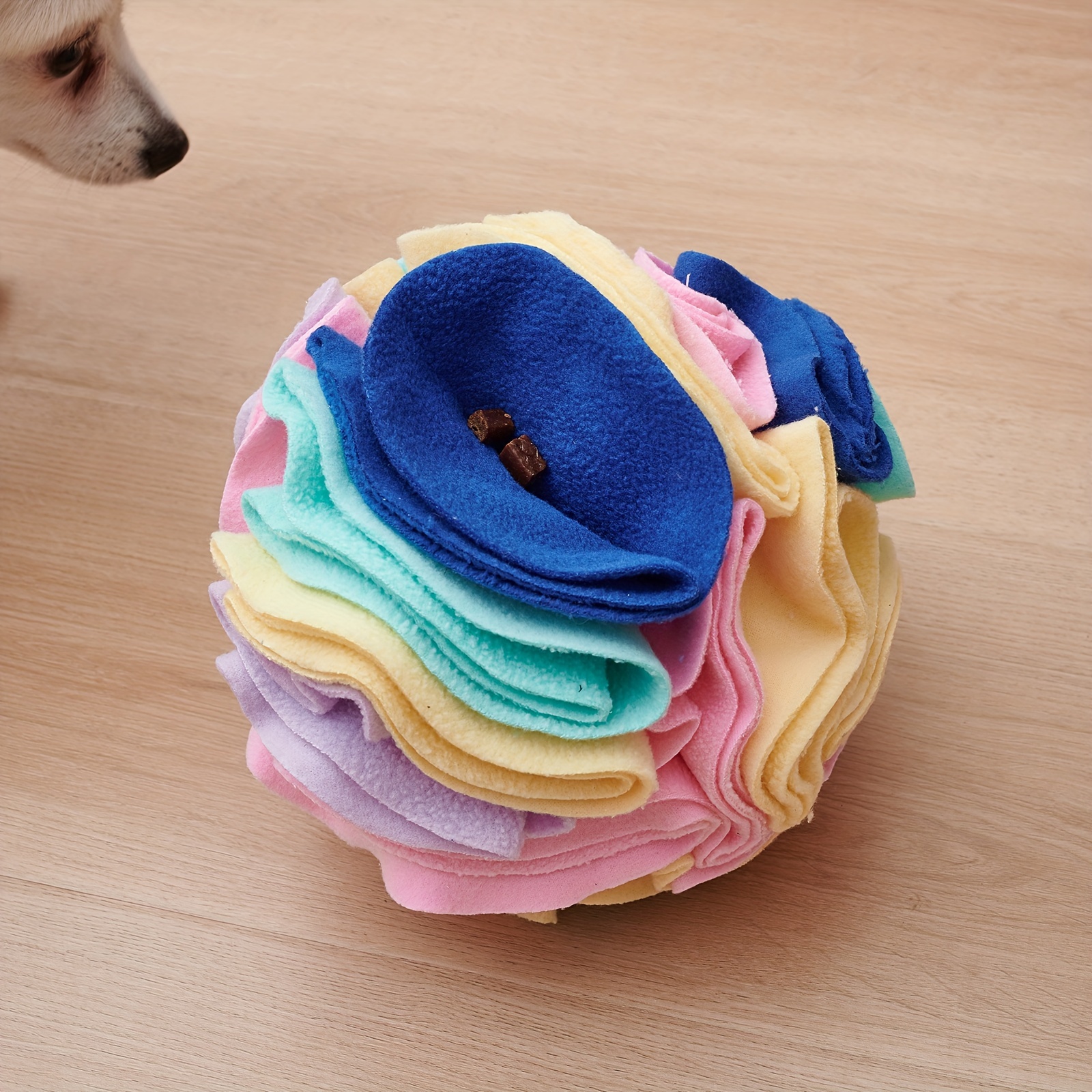 Dog Enrichment Toys, Snuffle Ball, Interactive Dog Puzzle Toys Portable Pet  Snuffle Ball Toy - Temu