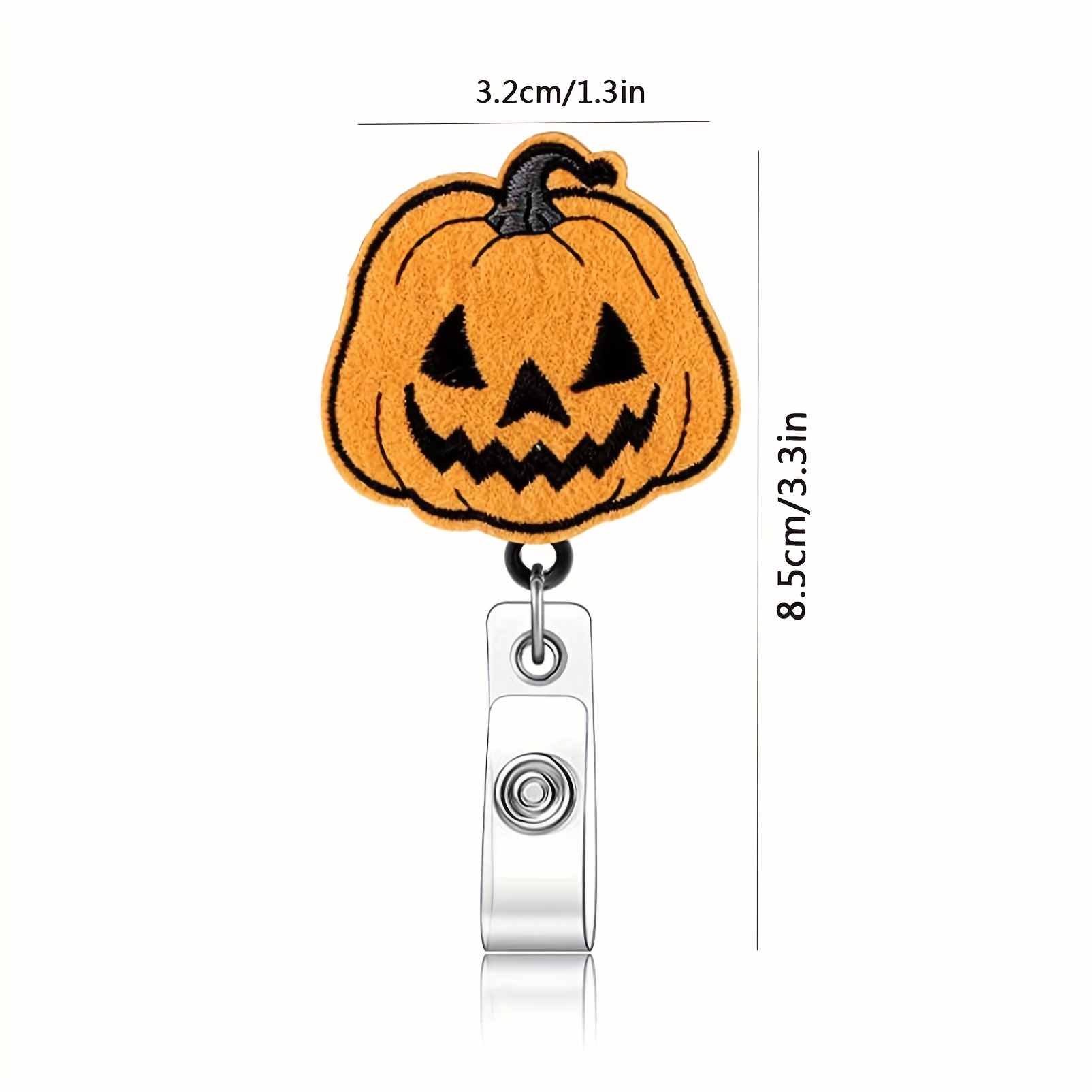 Halloween Witch Retractable Badge Reel Cute Spooky Witchy Id - Temu