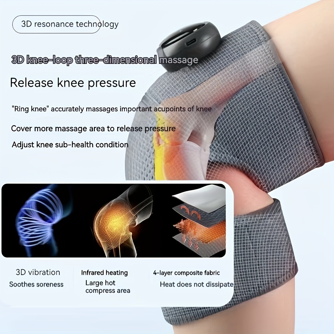 ThermaPro™ 3 in 1 Knee Massager – coozit