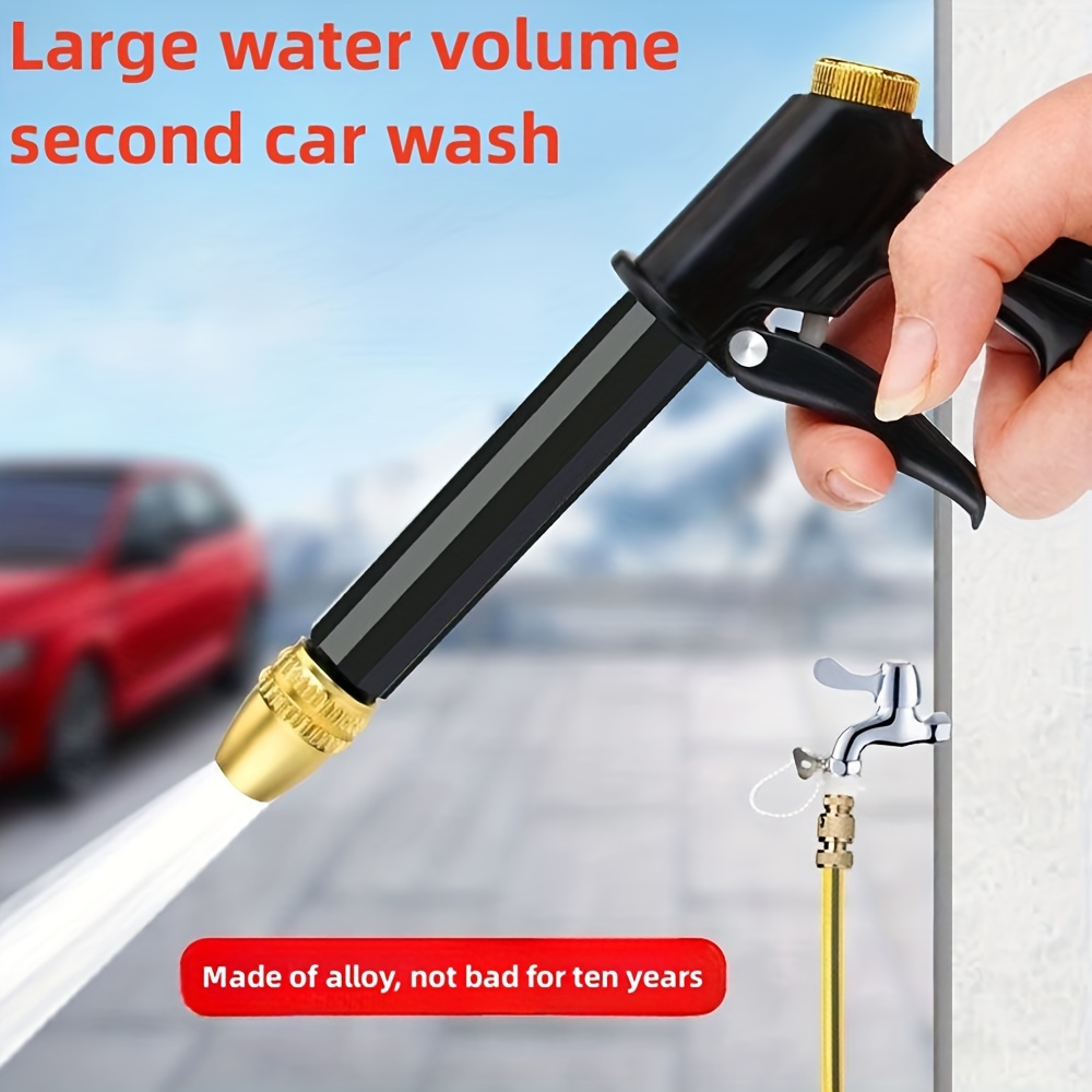 High pressure Car Wash Gun Magic Telescopic Water Pipe With - Temu