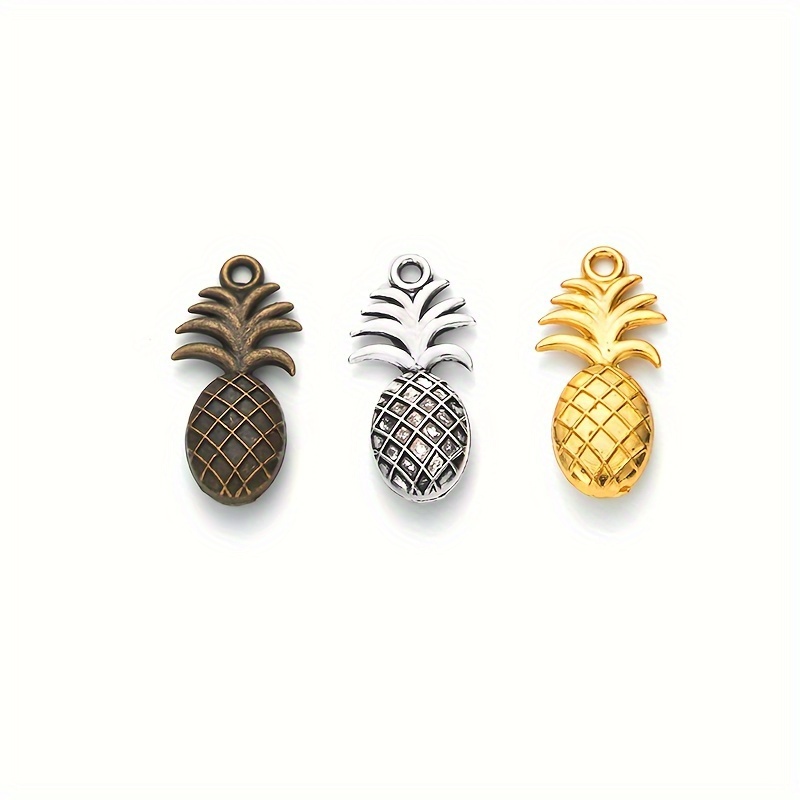 Adorable Fruit Series Pendants Alloy Enamel Pendants Charms - Temu