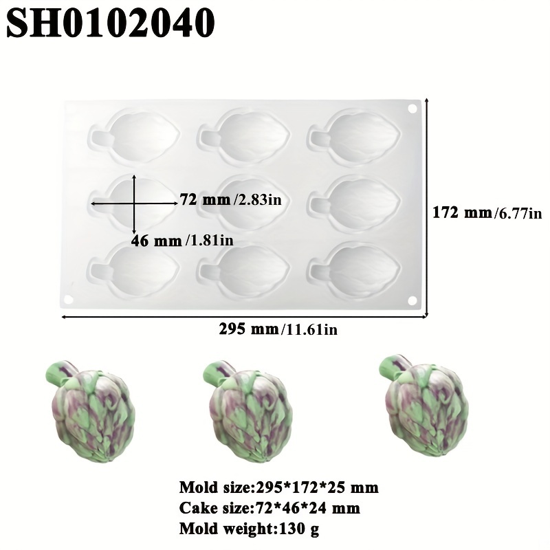 Online Shop SHENHONG Various Shapes Mousse Cake Mold Decorating