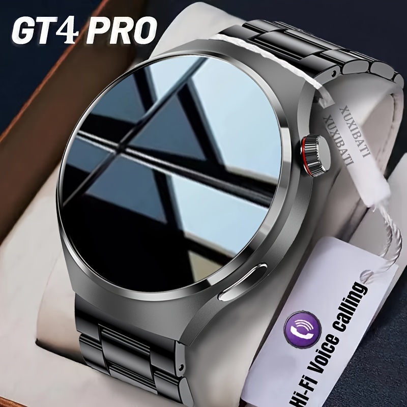 For Huawei 2024 New NFC Watch GT4 Pro AMOLED Man SmartWatch Men Answer Call  GPS Sport Fitness Tracker Men Waterproof Smartwatch