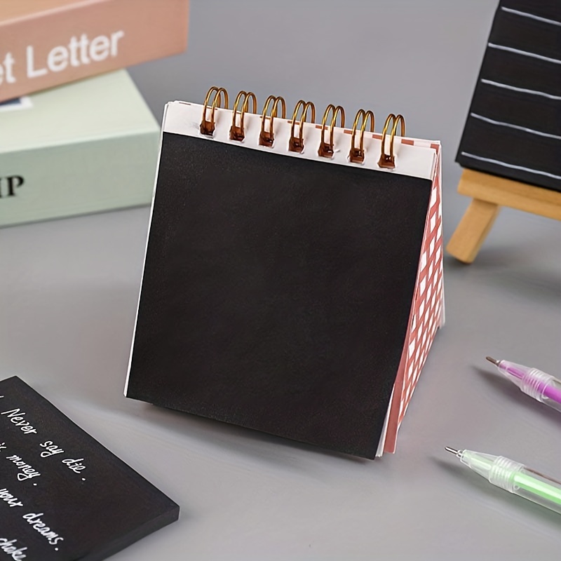 Simple Pure Black Sticky Notes Perfect For Students - Temu