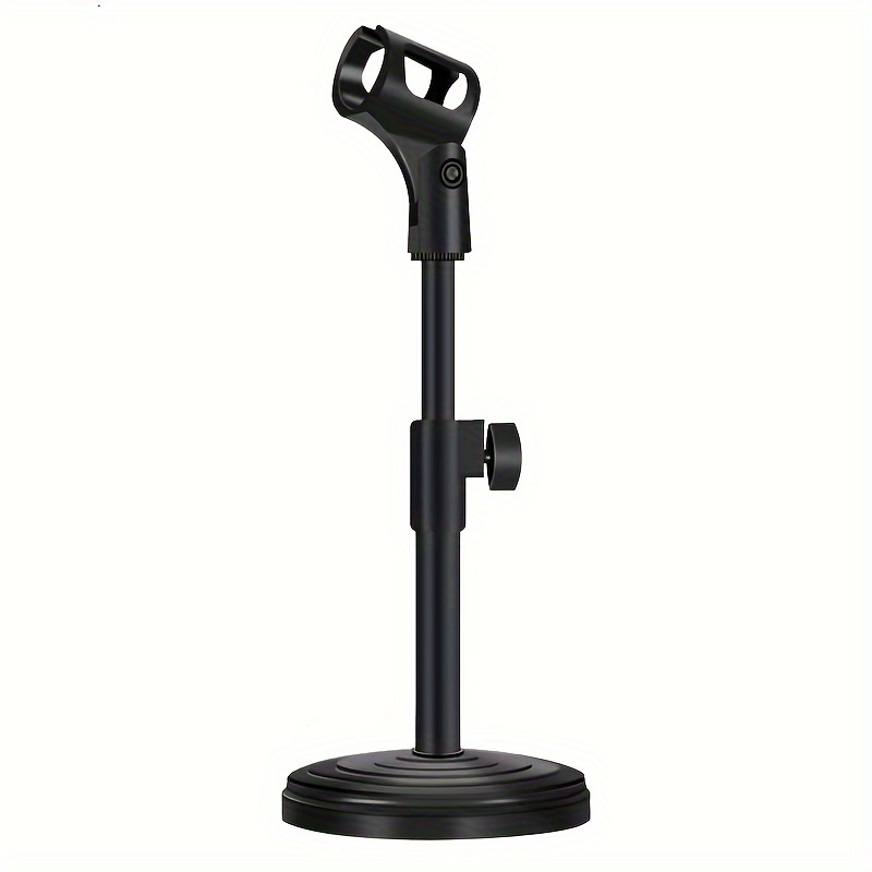 desktop microphone stand upgraded adjustable table mic stand with mic clip and 5 8 male to 3 8 female screw for blue yeti snowball spark other microphone