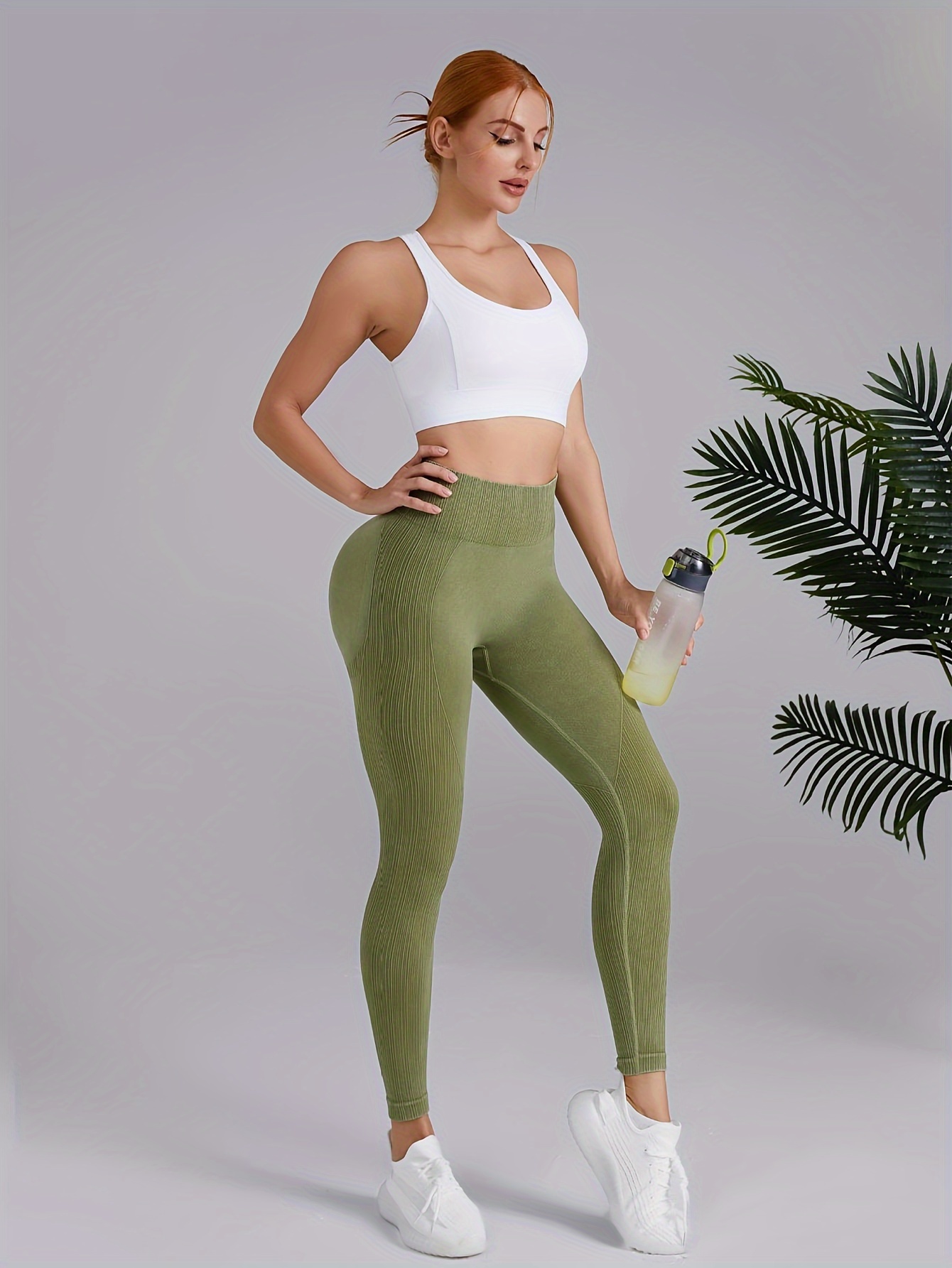 Hot Yoga Pants for Women High Waist Hip-Lifting High-Waist Pants Fitness  Yoga Women's Color Running Olive Yoga : : Clothing, Shoes 