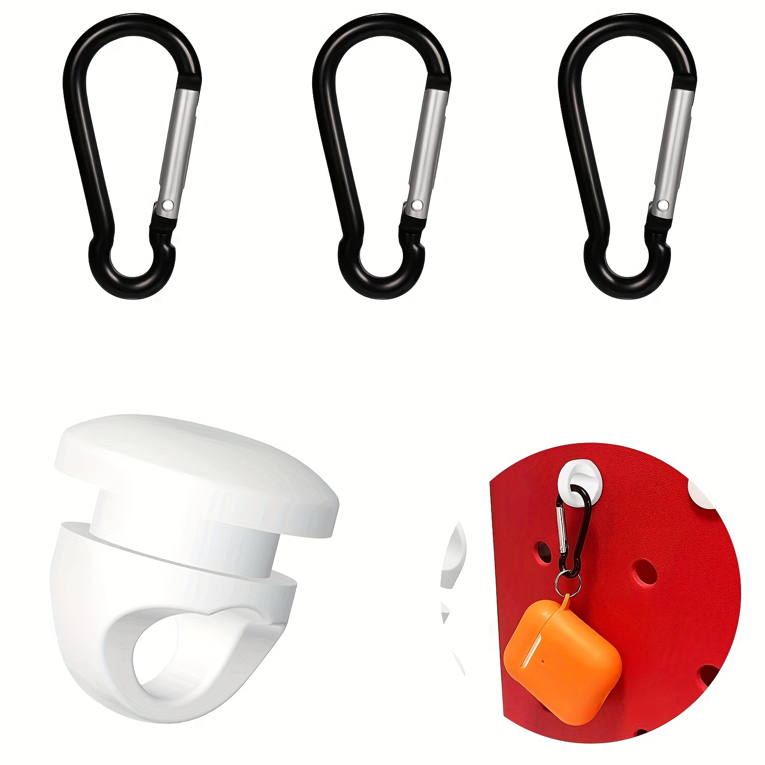 Cups Hooks Inserts Charm Accessories For Bag, Charms Key Holder