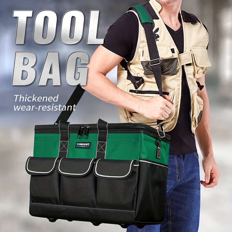 14 Inch 17 Inch 19 Inch Tool Bag Large Capacity Top - Temu