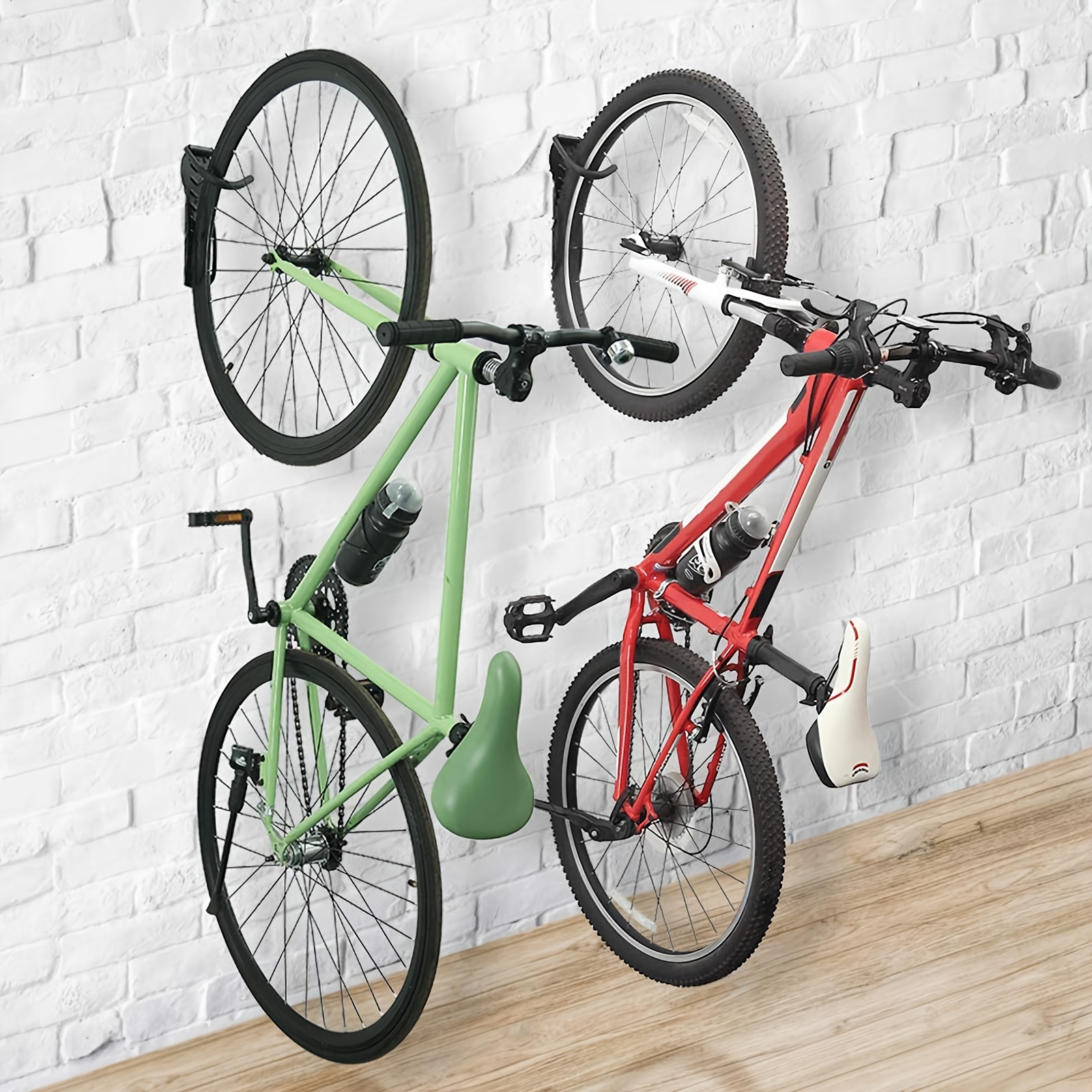 Crochet de vélo 10 pièces, support de vélo adapté à une