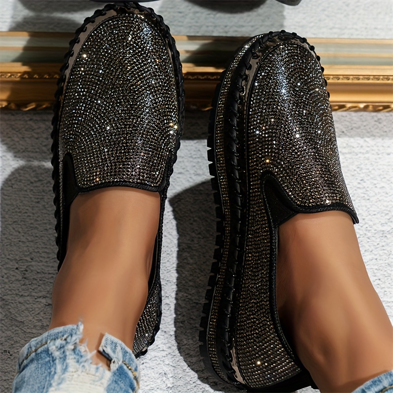 Jeweled slip hot sale on sneakers