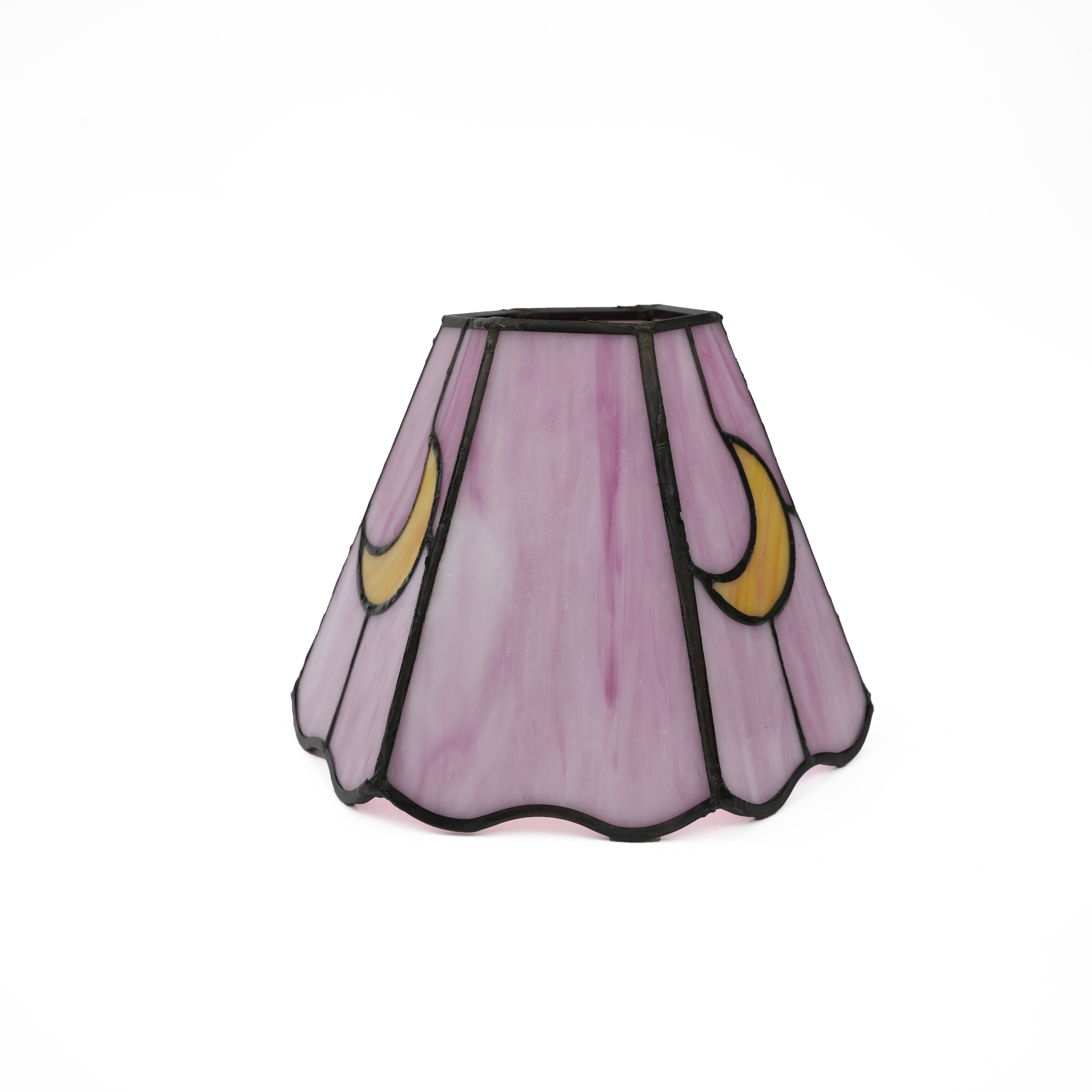 Purple lamp online shades bedroom