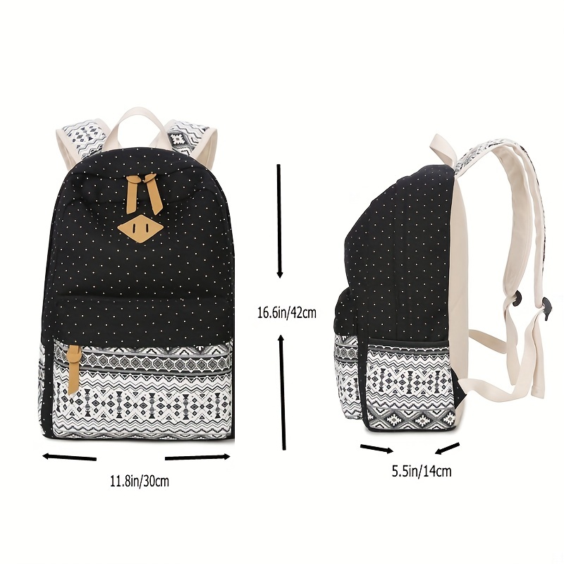 Mochila Vintage Lona Ajustable Hombre Mochila Adolescentes - Temu Chile