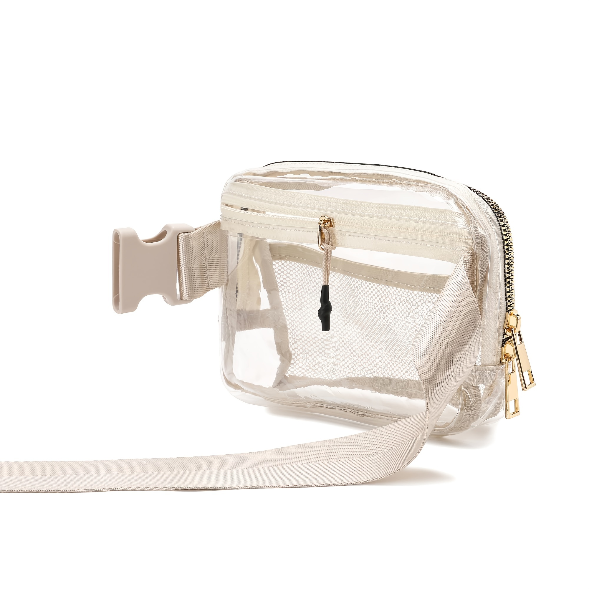 Sac banane transparent hot sale