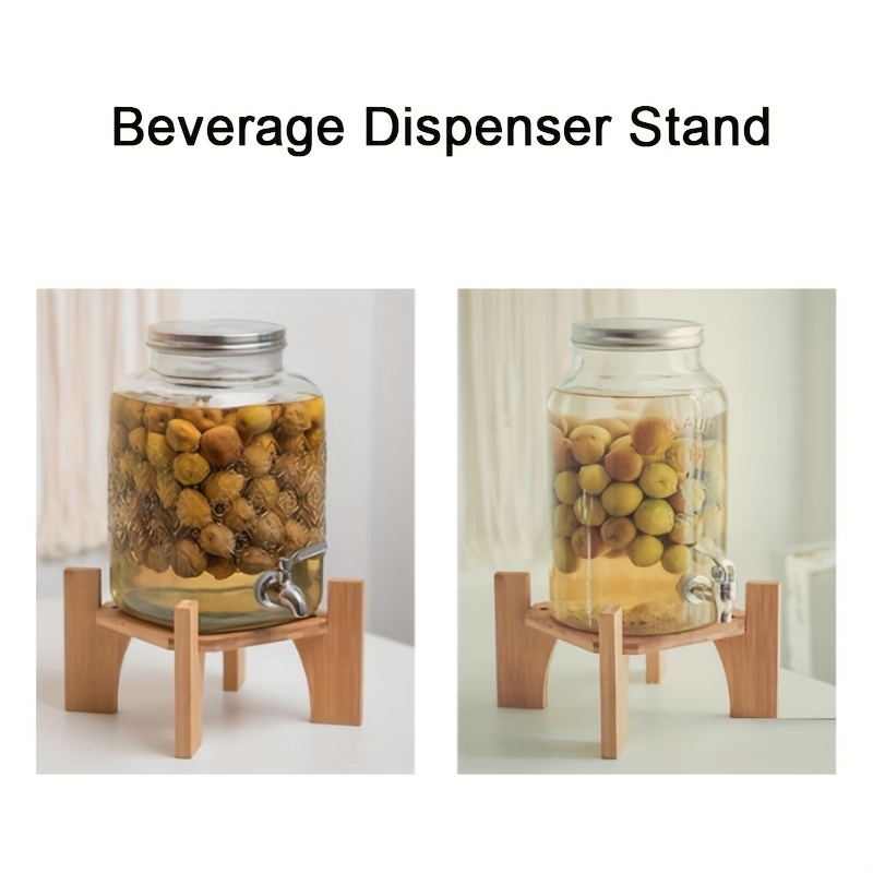 ÖGONTRÖST Stand for beverage dispenser, bamboo - IKEA