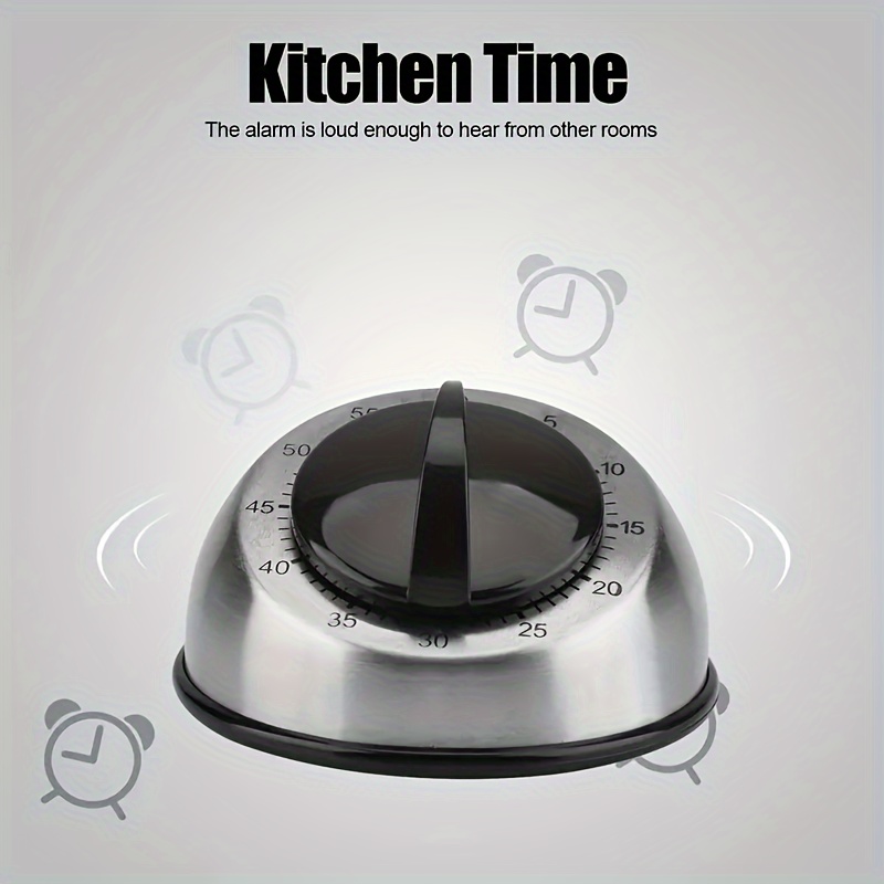 Kitchen Timer 60 Minutes Mechanical Timer Loud - Temu