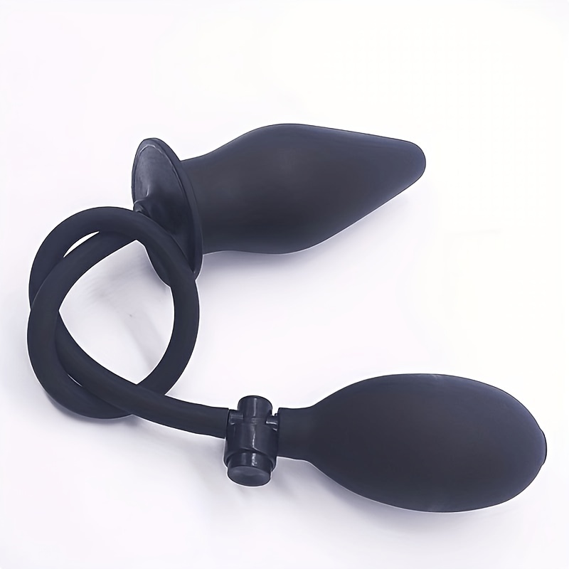 Silicone Adjustable Butt Plug Anal Dilator Inflatable Butt Temu