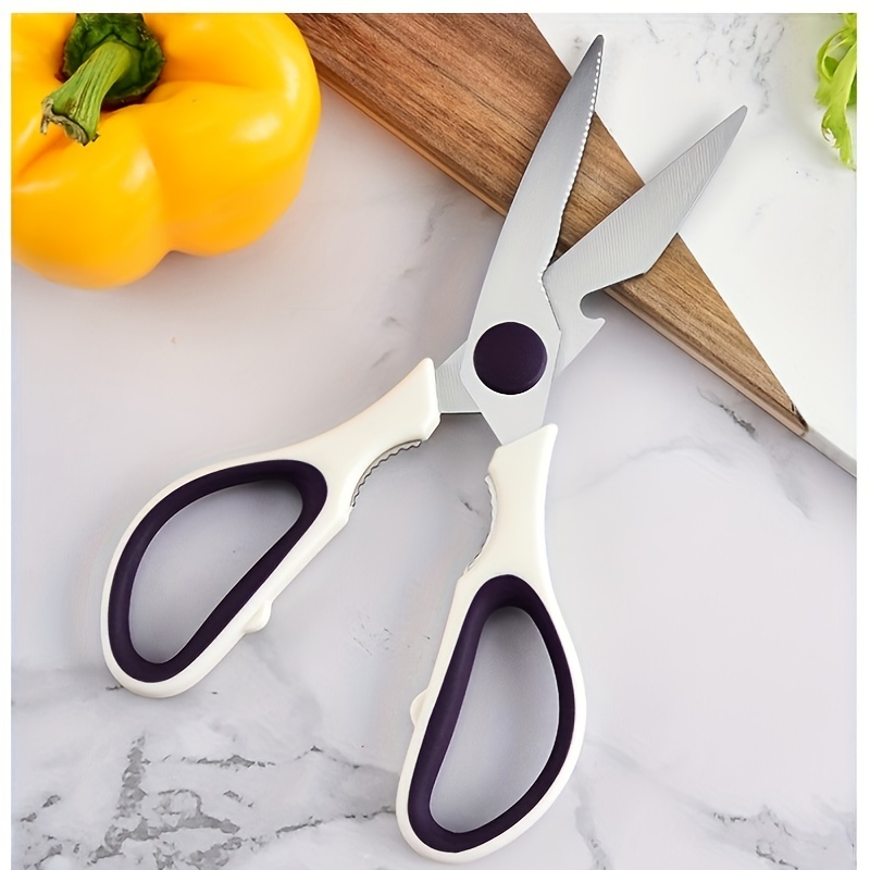 Kitchen Scissors Sharp Kitchen Shears Dishwasher Safe Heavy Duty purple  Kitchen