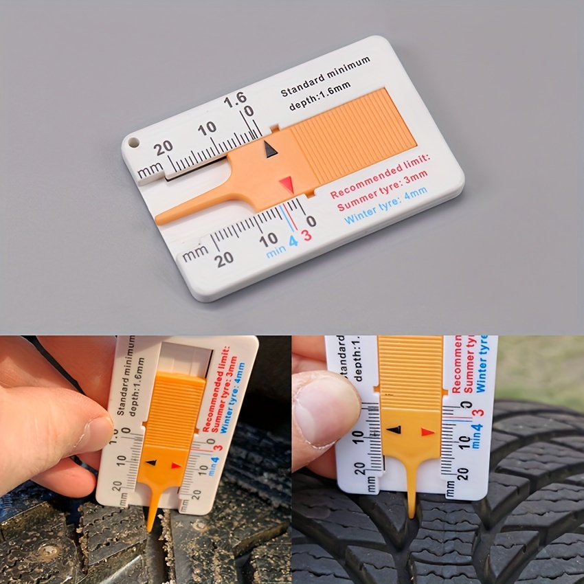 1 Pc Auto Reifen Profiltiefenmesser Meter Auto Reifen Erkennung  Messwerkzeug Messschieber Dicke Messgeräte