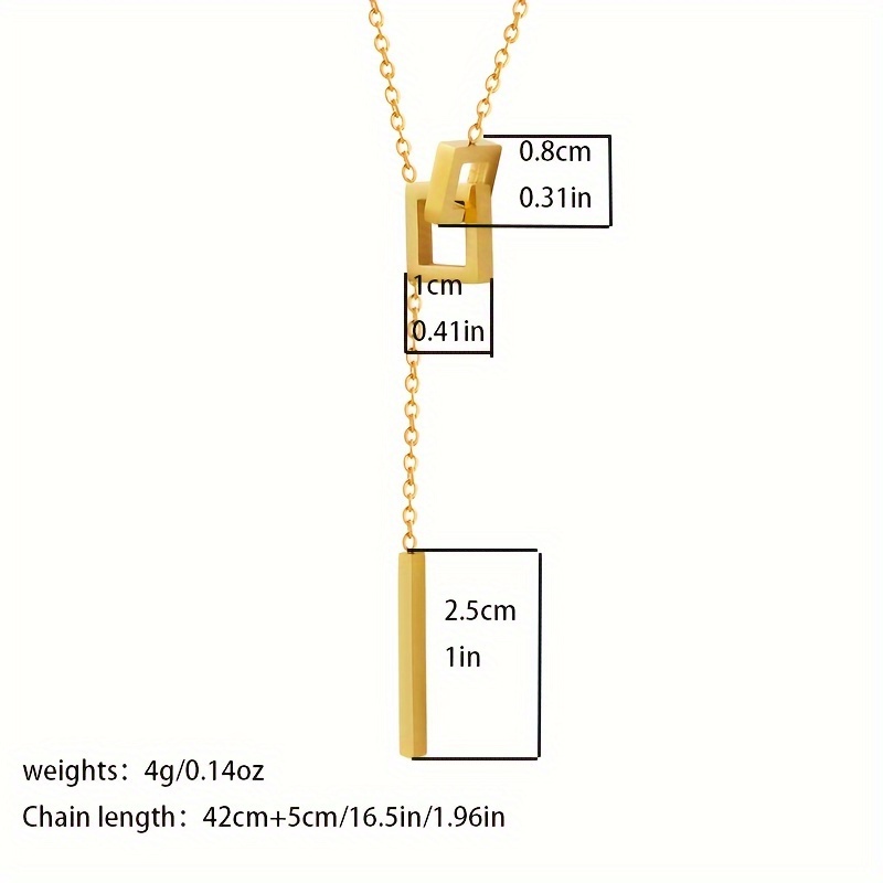 1pc À La Mode Emboîtement Carré Triangle Pendentif Pour - Temu Belgium