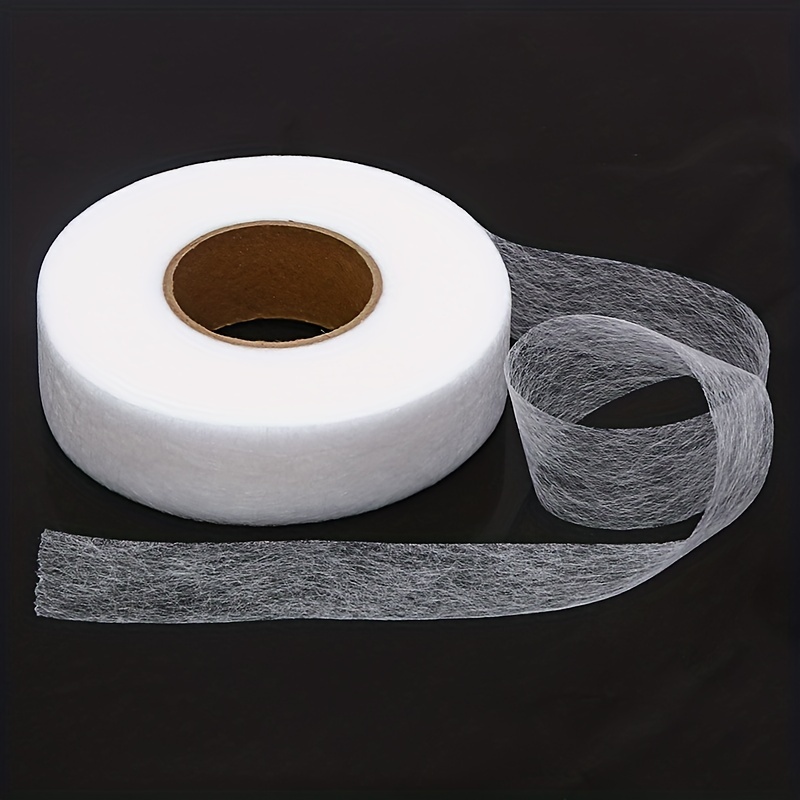 70yards Double Sided Adhesive Tape White Interlining Fabric Tape Cloth  Apparel