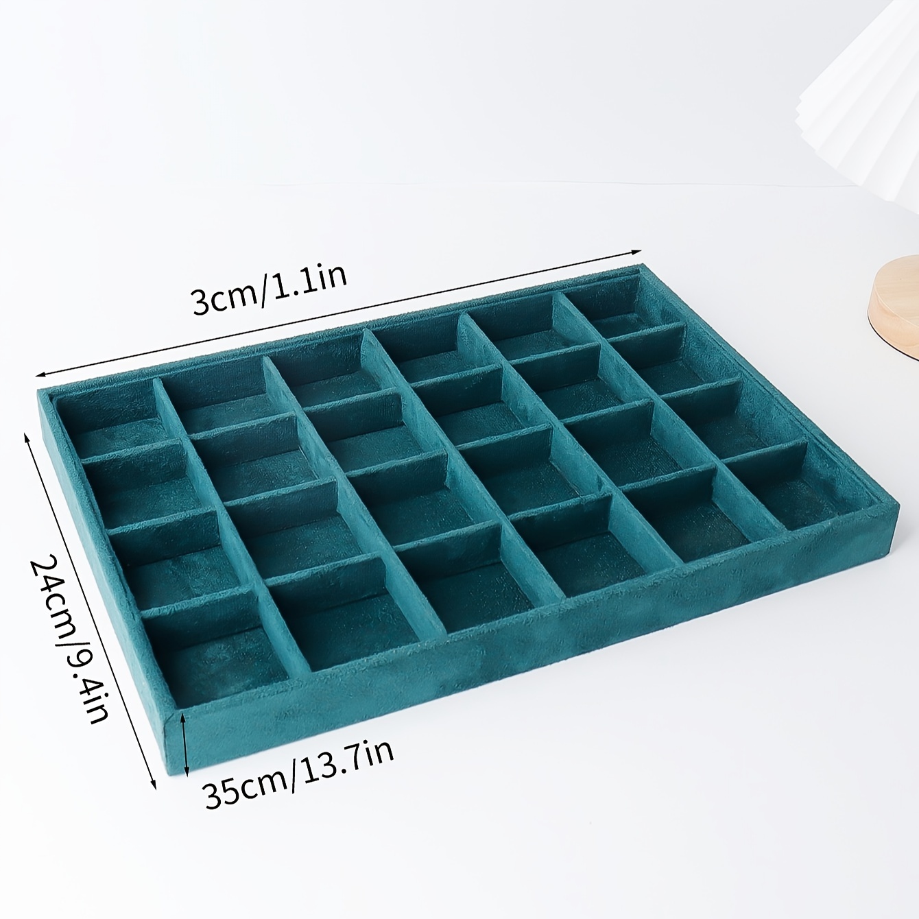 24 Grid Jewelry Earring Storage Display Tray