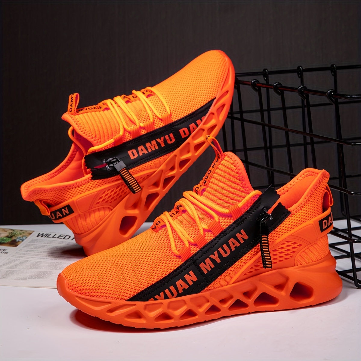 Men's Lightweight Running Sneakers Breathable Jogging Shoes