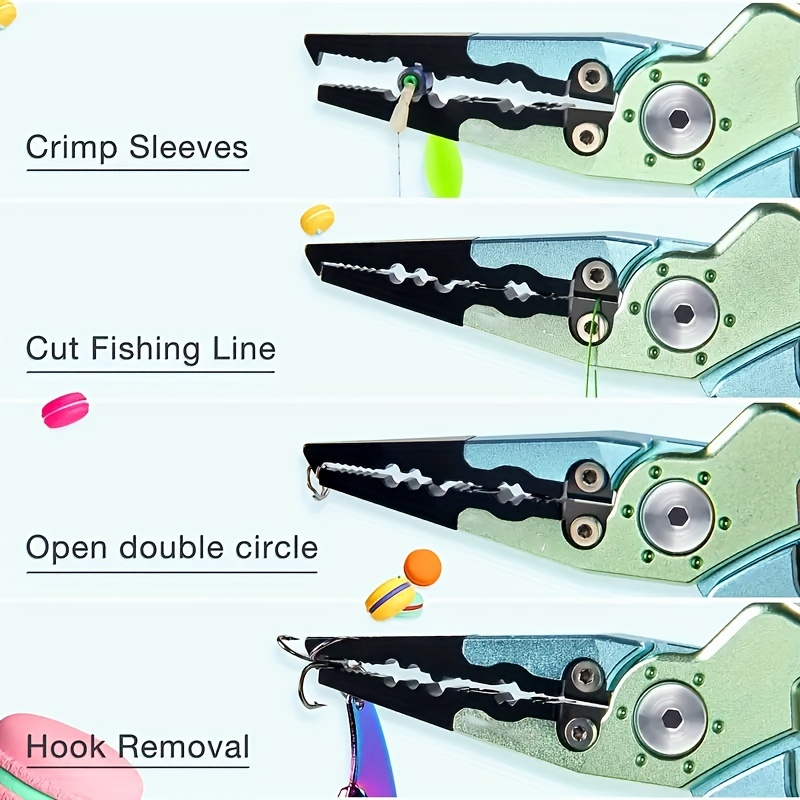 Fishing Pliers Saltwater Line Cutter Split Ring - Temu