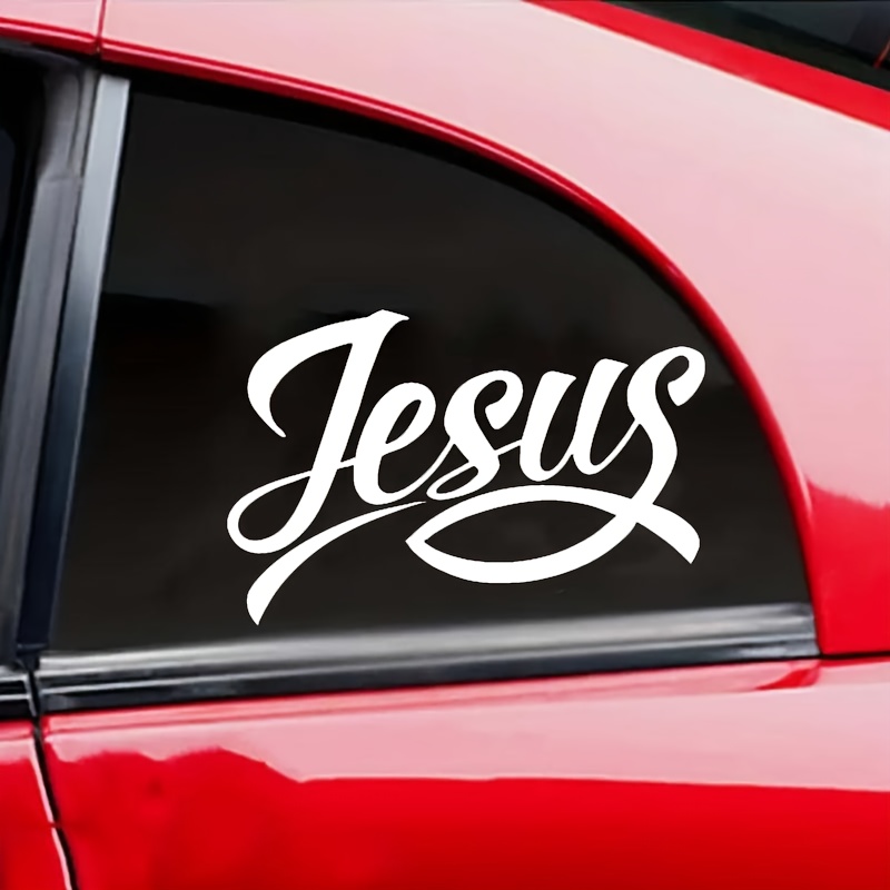 JESUS I SAW THAT! Vinyl Decal Sticker Car Window Wall Bumper God Christ  FUNNY