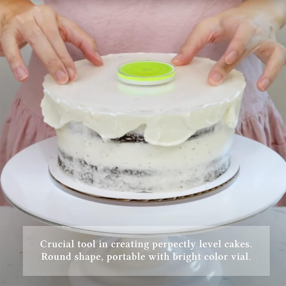 Acrylic Round Disc Cake, Acrylic Baking Accessories