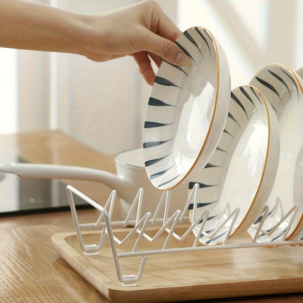 Line Style Vertical Dish Rack Plate Dish Drying Rack - Temu