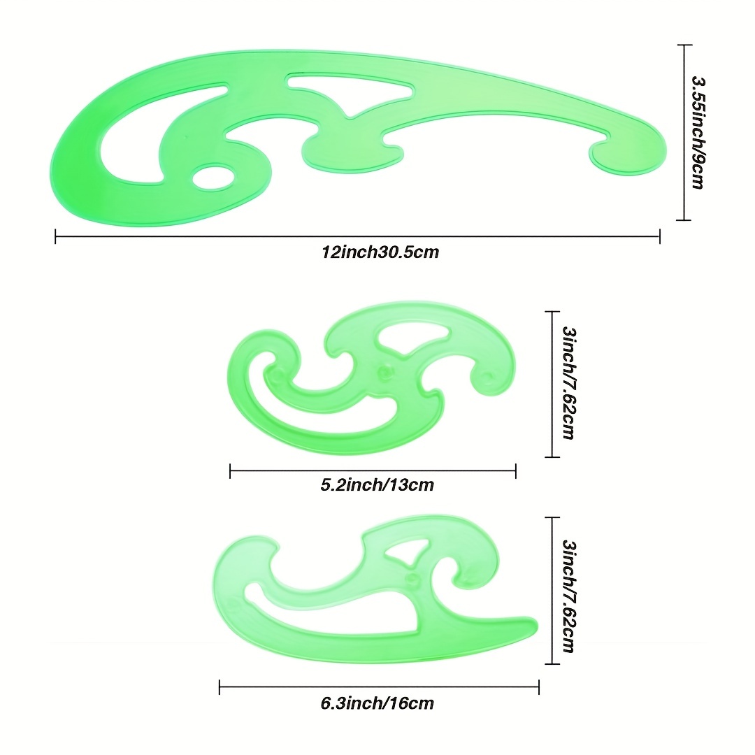 French Curve Templates