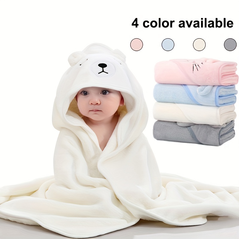 Asciugamano orso bianco Baby Shower regali per piccoli ospiti orso
